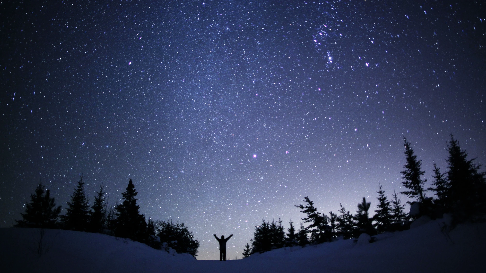 Observatory viewing Milky Way